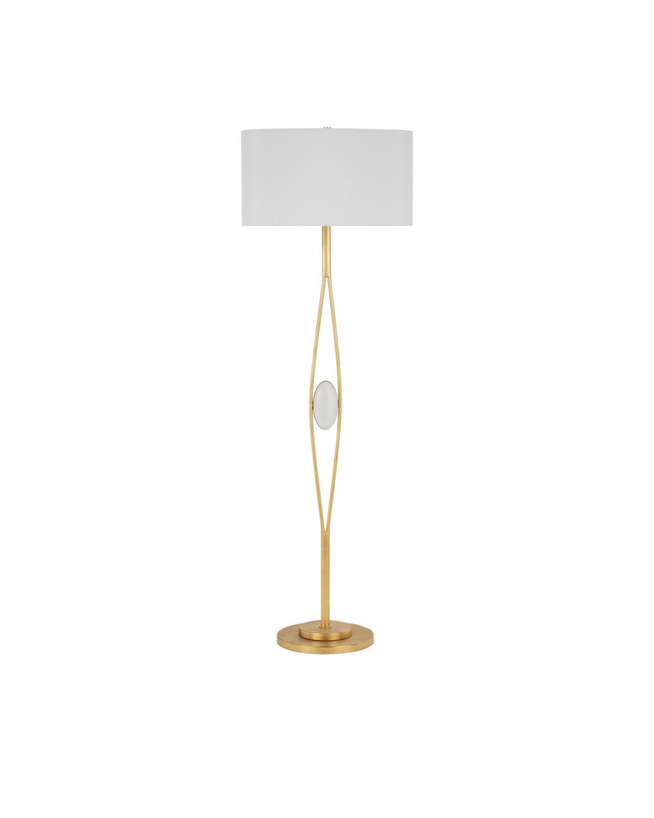 Marlene Gold Floor Lamp
